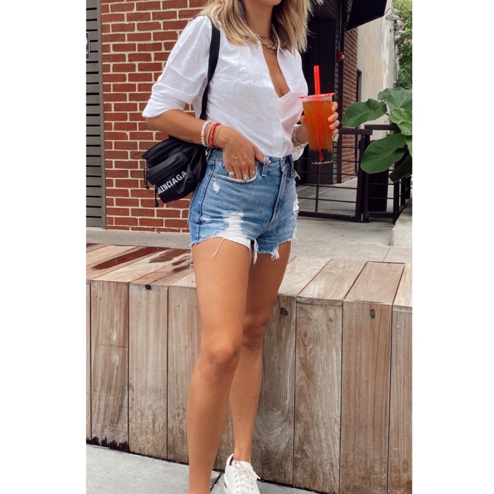 Abercrombie & Fitch Annie High Rise Shorts
